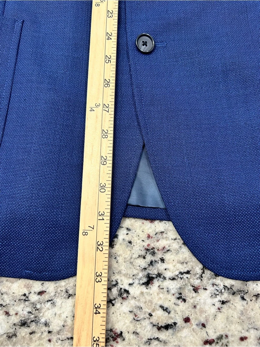 Brooks Brothers Vitale Barberis Canonico Blue Sport Coat 44R Italian Wool Men’s